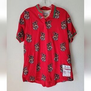 Reason Red Graphic Men's Shirt